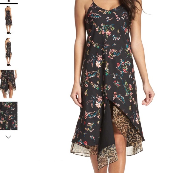 Sam Edelman Dresses & Skirts - SAM EDELMAN MIX MEDIA SLIP DRESS